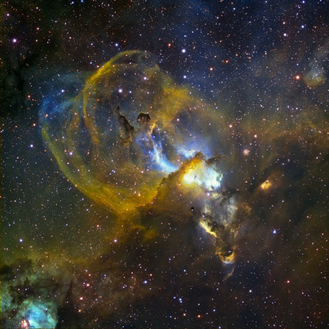 NGC3576 Taken with ProLine PL3041